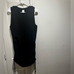 PINK VS ruched sided sleeveless dress